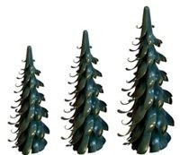 Gröschel Spiralbaum grün, 2x 9cm und 1x 11cm für 29,90 €