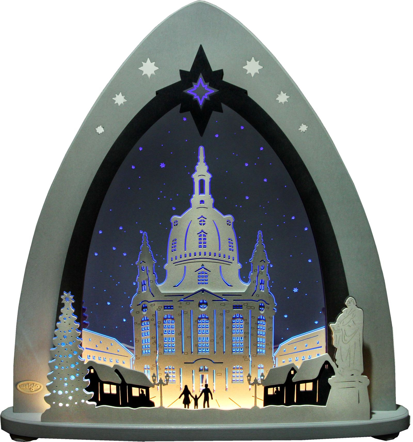 WEIGLA LED-Lichterspitze Dresdner Frauenkirche für 342,00 €