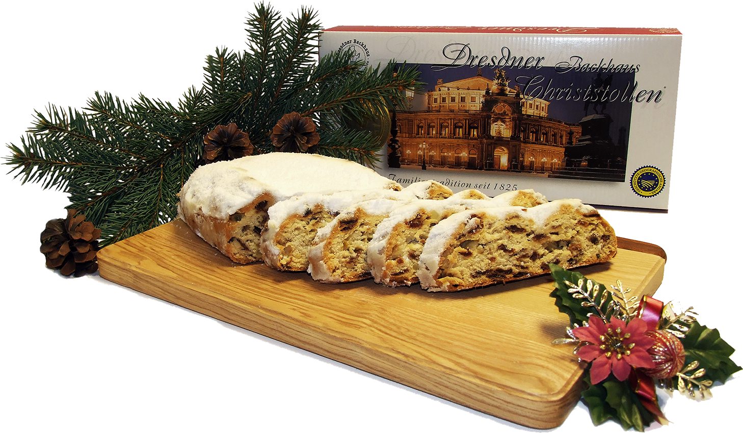 Dresdner Christstollen und Erzgebirgischer Weihnachtsstollen