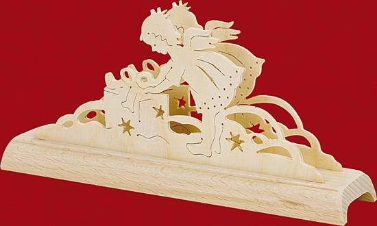 Taulin Serviettenständer Mädchen mit Geschenkpaket