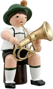 Ellmann Bayernmusikant mit Baritonhorn