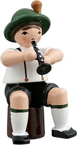 Ellmann Bayernmusikant mit Flöte