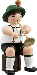 Ellmann Bayernmusikant mit Jazztrompete
