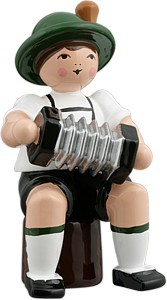 Ellmann Bayernmusikant mit Konzertina