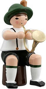Ellmann Bayernmusikant mit engl. Horn