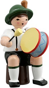 Ellmann Bayernmusikant mit gr. Trommel