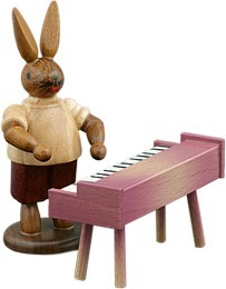Ellmann Hase am Klavisett Natur