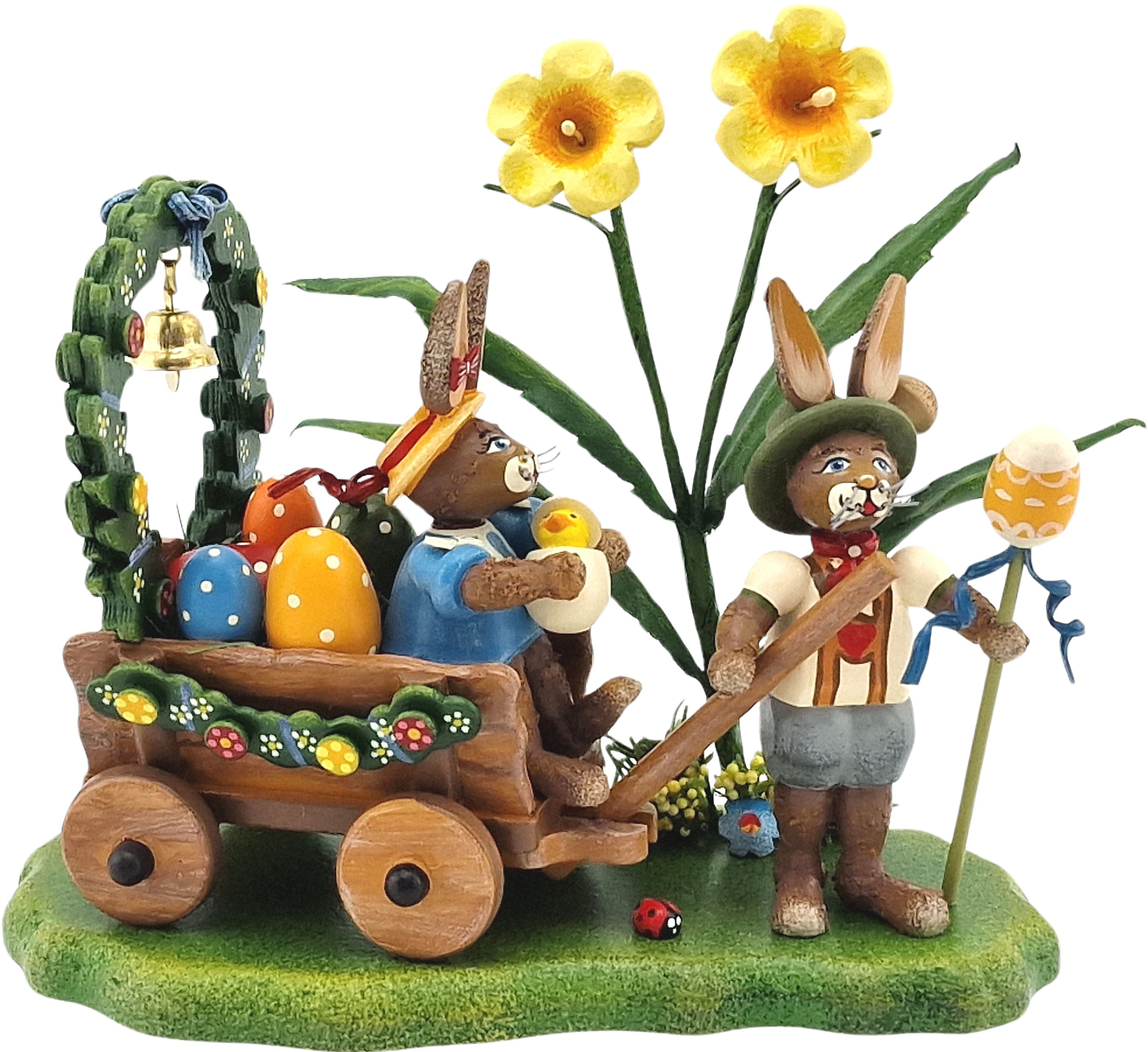 Hubrig Volkskunst Hasenland - Auf zur Frühlingswiese