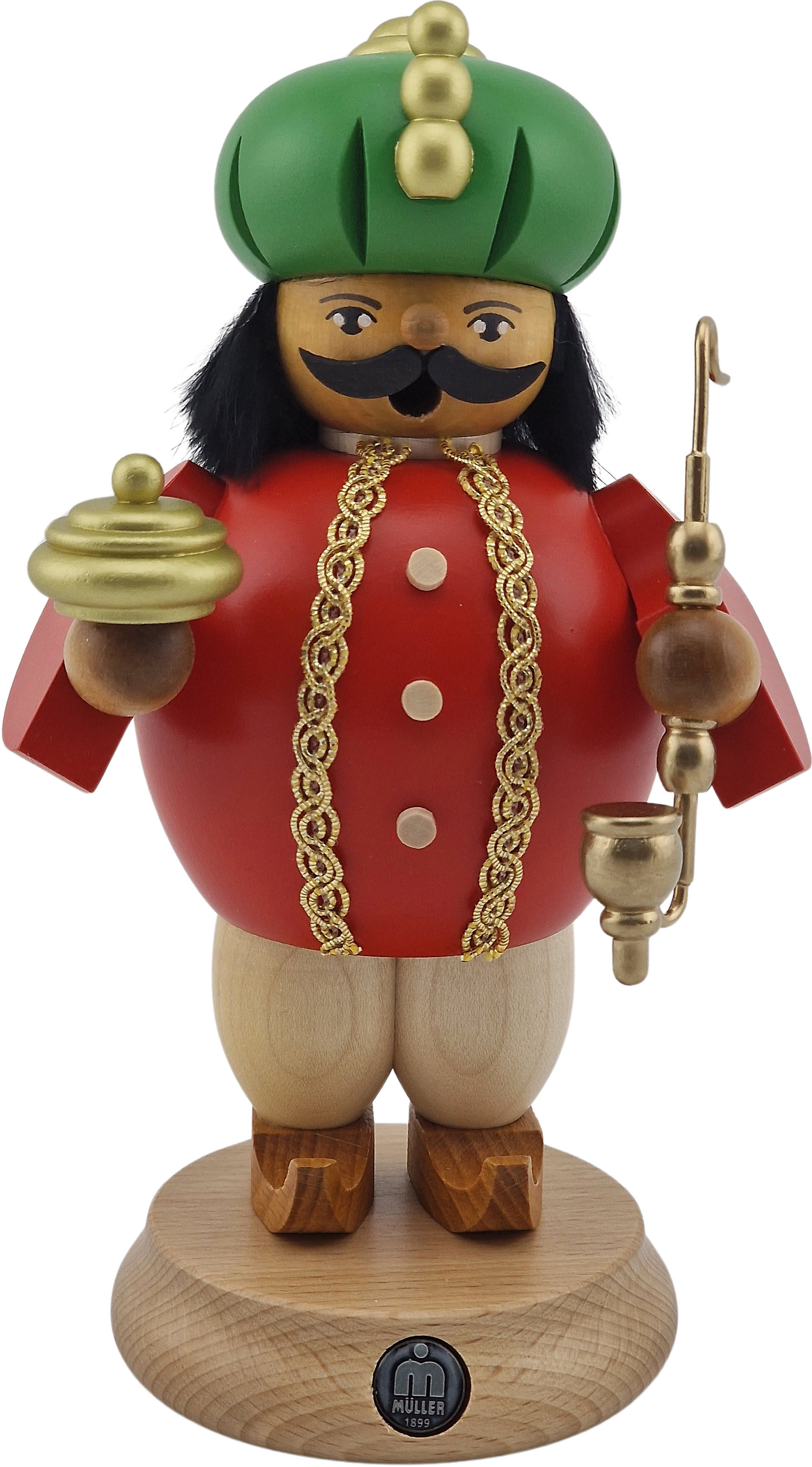 Kleinkunst Müller Räuchermann Balthasar, mittelgroß