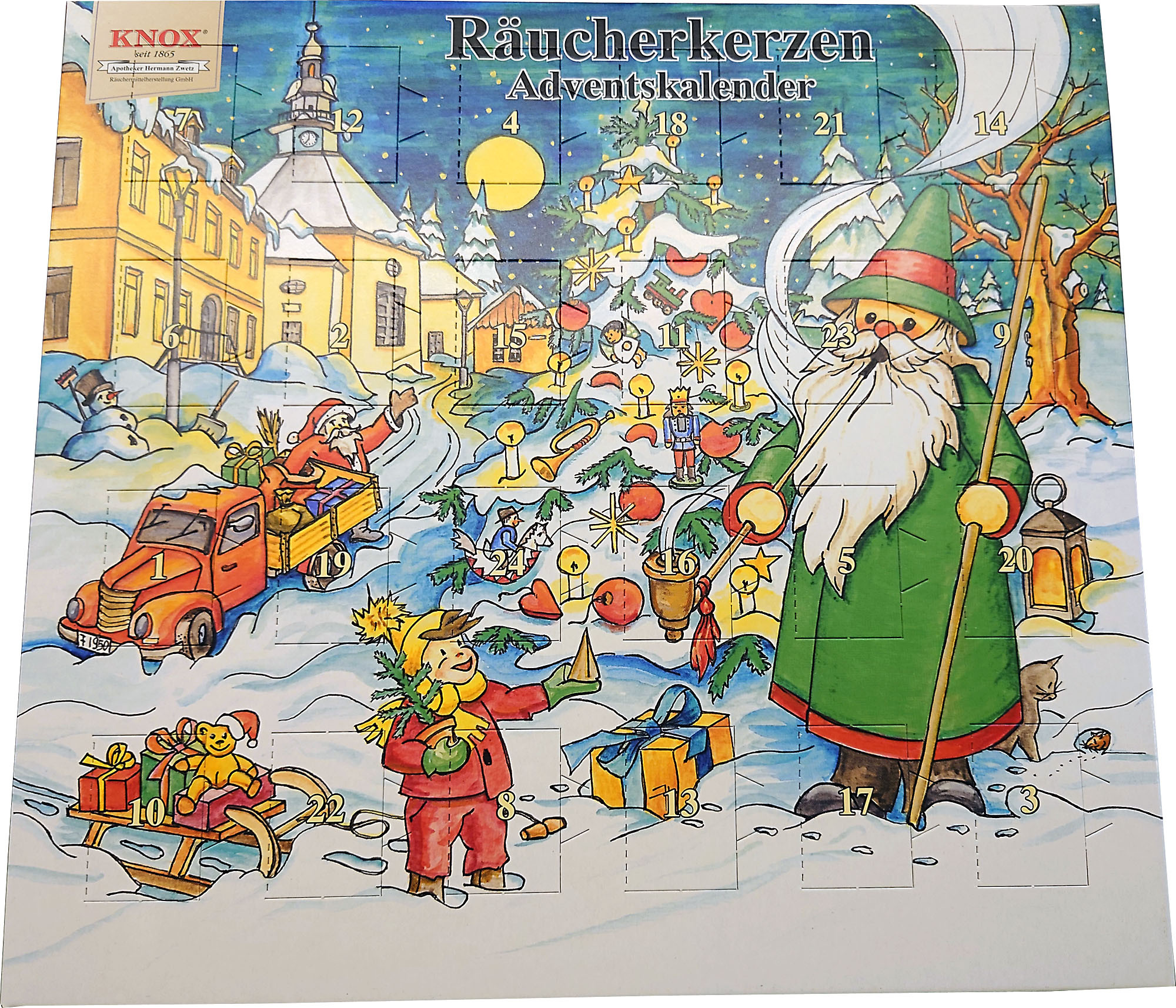 KNOX Räucherkerzenadventskalender 2021