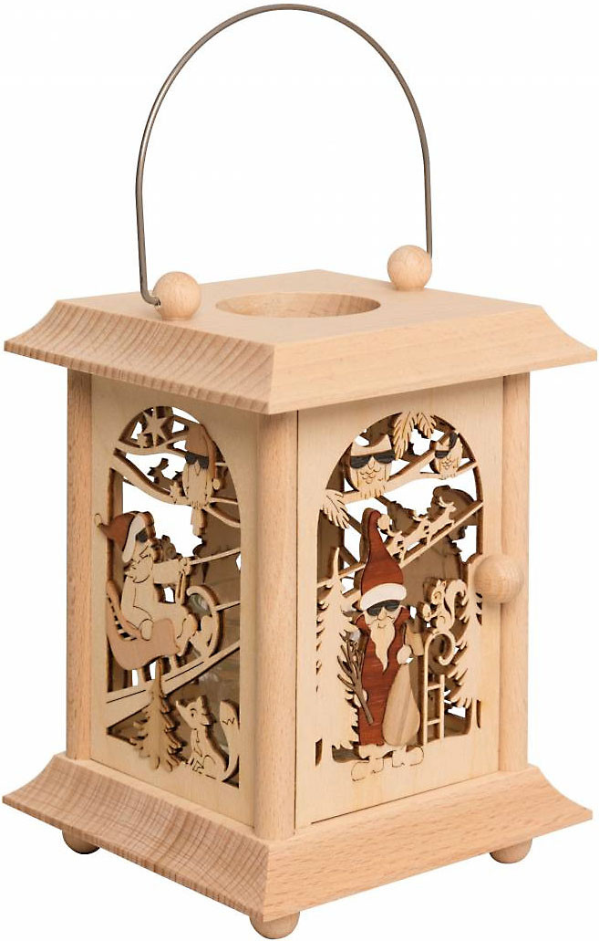 Drechslerei Kuhnert Tischlaterne - Nikolaus