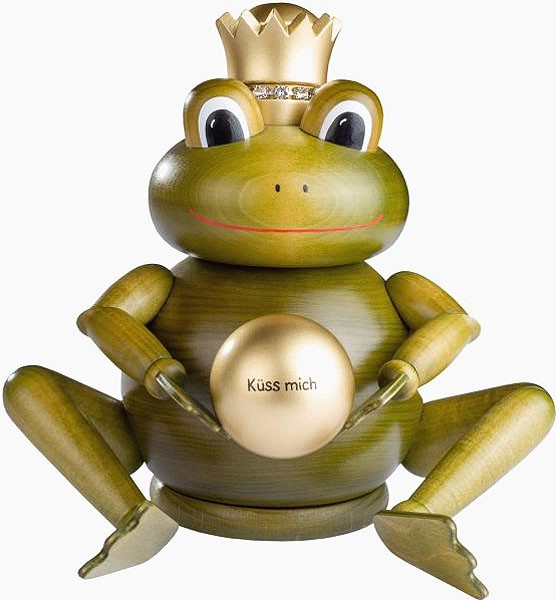 KWO Räuchermann Froschkönig