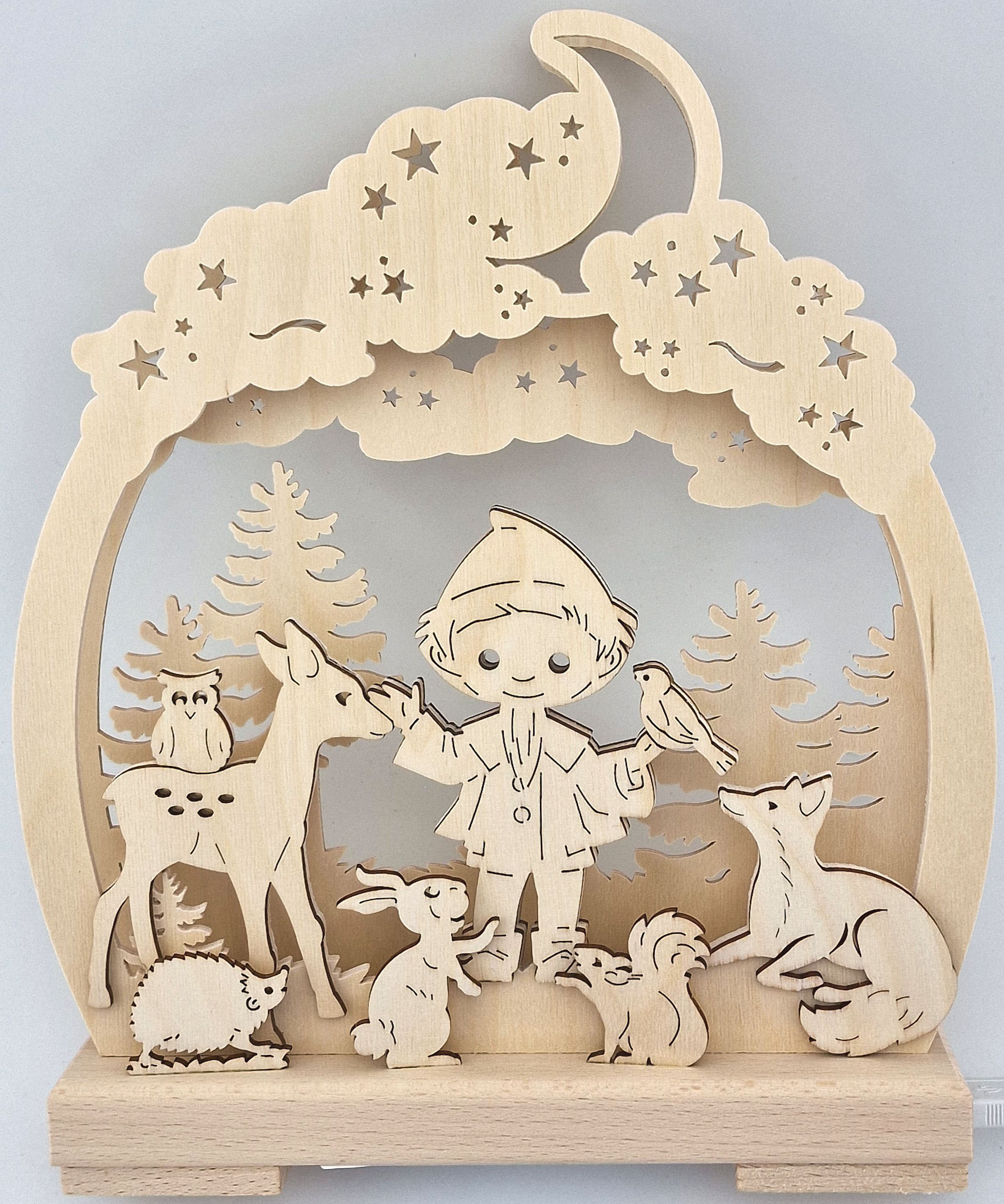 RATAGS Romantikleuchte LED Unser Sandmännchen