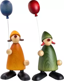Björn Köhler Gratulantin Lina mit Luftballon - groß
