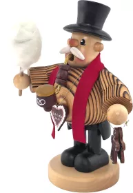 Blank Räuchermann Pfeifenraucher - Pfefferkuchenmann, 19 cm