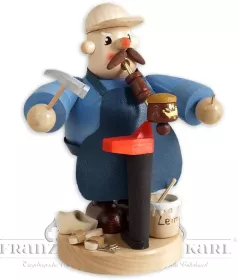Blank Räuchermann Pfeifenraucher - Schuster, 19 cm