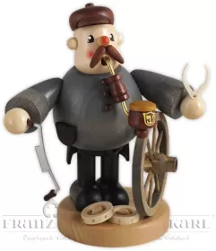 Blank Räuchermann Pfeifenraucher - Stellmacher, 18 cm