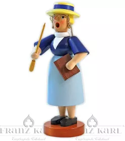 Blank Rauchfrau Lehrerin - 19 cm, farbig