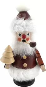 Christian Ulbricht Räuchermann Weihnachtsmann, natur