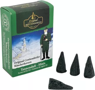 Crottendorfer Mini-Räucherkerzen Tannenduft
