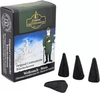 Crottendorfer Mini-Räucherkerzen Weihnachtlicher Weihrauch