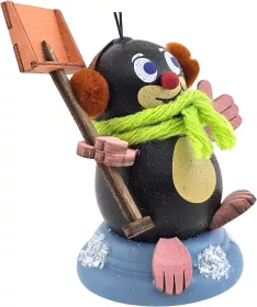Drechslerei Kuhnert Holzfigur Maulwurf - Egon
