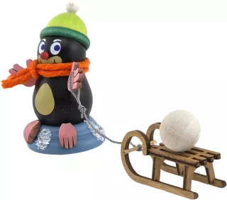 Drechslerei Kuhnert Holzfigur Maulwurf - Lisa