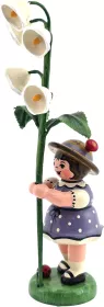 Hubrig Volkskunst Blumenkind - Mädchen mit Maiglöckchen