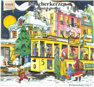 KNOX Räucherkerzen-Adventskalender