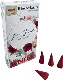 KNOX Räucherkerzen Für Dich von Herzen - Rosenduft