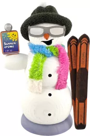 Drechslerei Kuhnert Räuchermann Schneemann Apre´s Ski