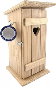 WC-Häuschen mit Lauterbacher Tropfen
