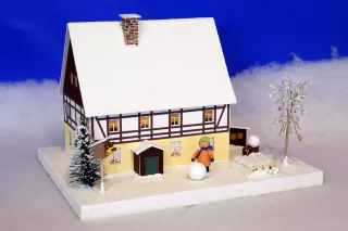 Susan Uhlig Lichterhaus Fachwerkhaus, mittelgroß