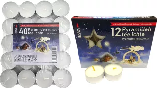 Pyramidenteelichter Premium