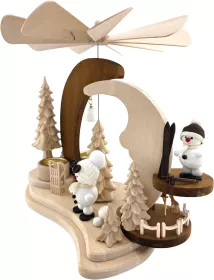 RATAGS Massivholzpyramide Schneebällchen, weiss