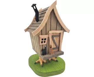 Richard Glässer Räucherhaus Hexenhaus Baba Jaga