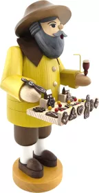 Richard Glässer Räuchermann Pfefferkuchenhändler - farbig