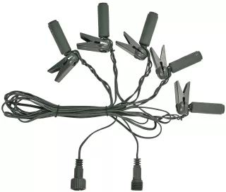 Herrnhuter Stern Solokette kurz für Erweiterung/Kurzkette 5 Sterne - ohne LED, ohne Trafo, ohne Sterne