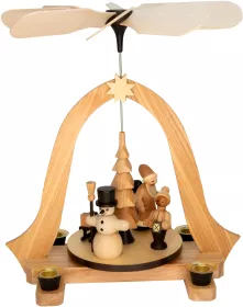 Spielwarenmacher Günther Pyramide Weihnachtszeit natur