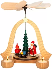 Spielwarenmacher Günther Pyramide Zwerge (Teelicht)