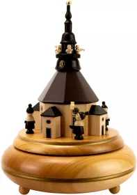 Spielwarenmacher Günther Spieldose Seiffener Kirche