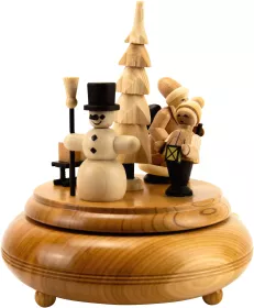 Spielwarenmacher Günther Spieldose Weihnachtszeit - natur
