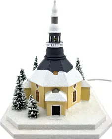 Susan Uhlig Lichterhaus Seiffener Kirche, klein