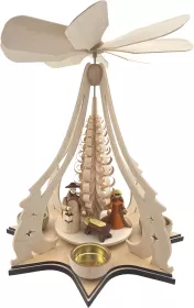 Taulin Teelichtpyramide Christgeburt