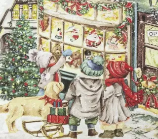 Servietten Toy Shop