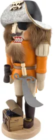 Zeidler Nussknacker Pirat - 28,5 cm, farbig